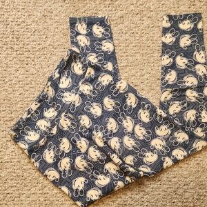 Lularoe Disney Mickey Mouse Patterned Leggings